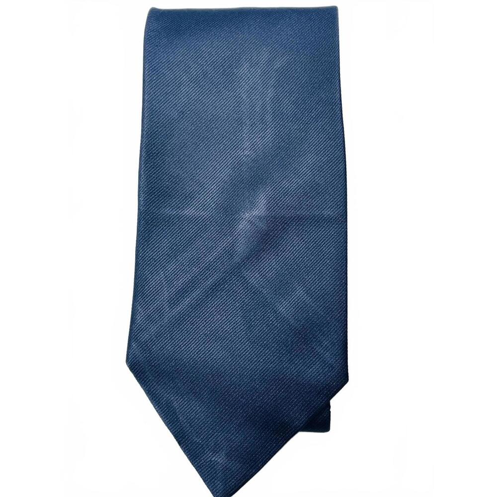 Vintage Andhurst Solid Navy Blue Men's Neck Tie Made in USA